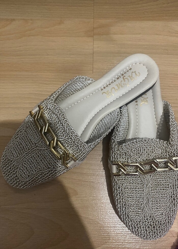 Terlik Hasır Bej - Görsel 2