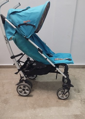 Renkli Mavi Kraft Bebek Arabası - Görsel 2