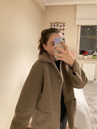 KAHVERENGİ PELUŞ CEKET