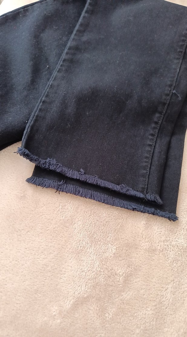 siyah kot pantolon - Görsel 5