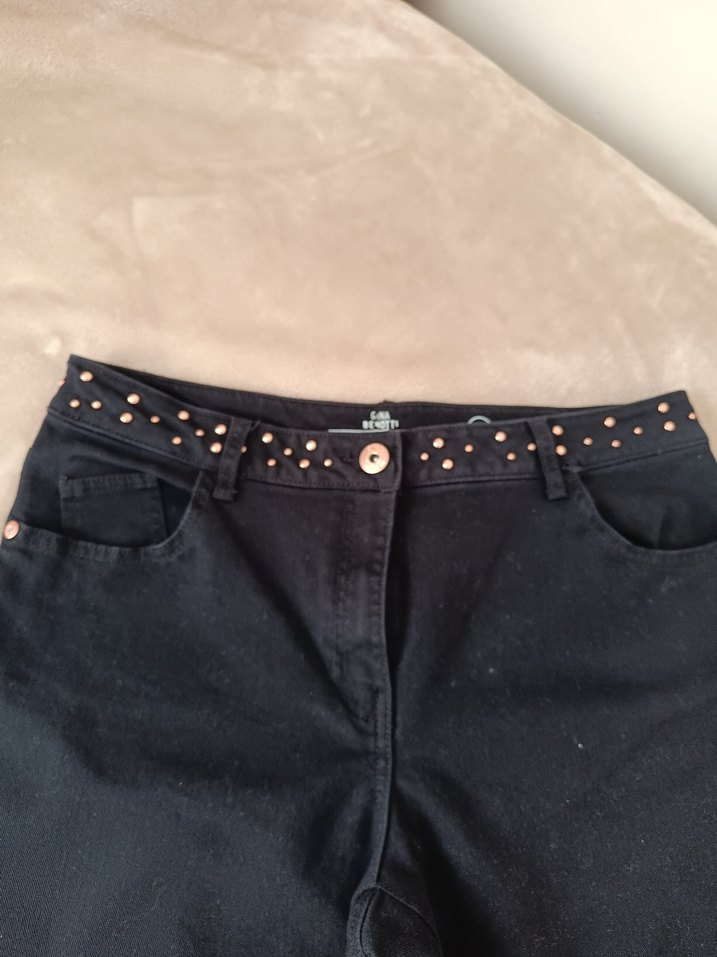 siyah kot pantolon - Görsel 4