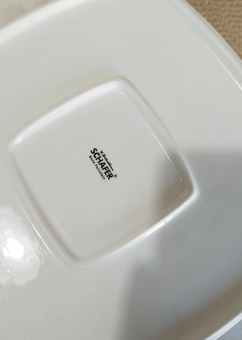 Beyaz Kare Kapaklı Porselen Tencere - Görsel 5