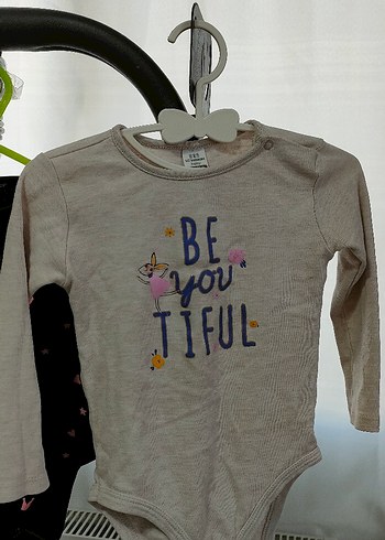 Uzun Kollu Baskılı Bebek Body - Görsel 3