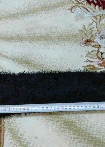 Siyah Fitilli Uzun Kollu Kadın Kazak - Görsel 3