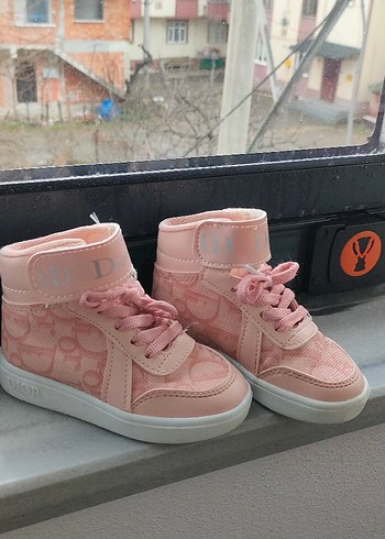 Kız Çocuk Pembe Sneaker - Görsel 2