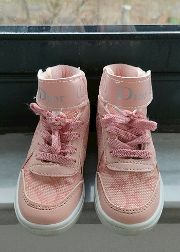 Kız Çocuk Pembe Sneaker - Görsel 6