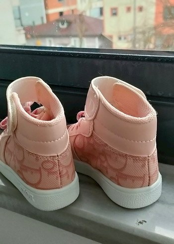 Kız Çocuk Pembe Sneaker - Görsel 4