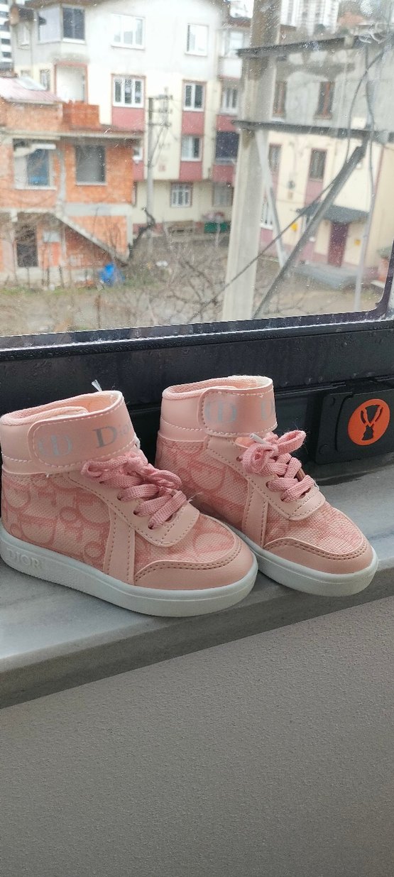 Kız Çocuk Pembe Sneaker - Görsel 2