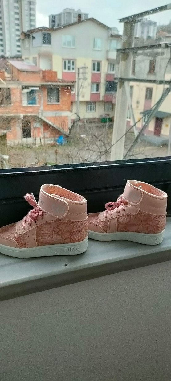 Kız Çocuk Pembe Sneaker - Görsel 3