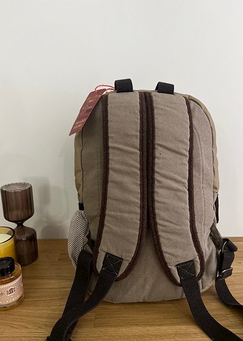 Old Cotton Cargo Çok Bölmeli Dayanıklı Sırt Çantası Laptop & Okul Kullanımı
