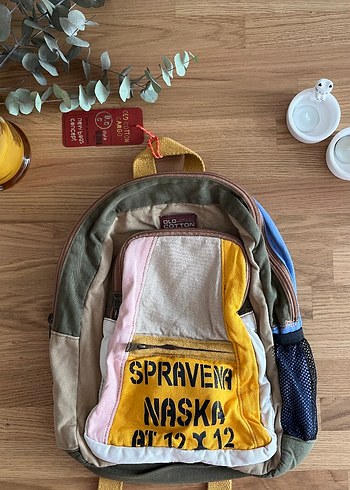 Renkli Vintage Sırt Çantası