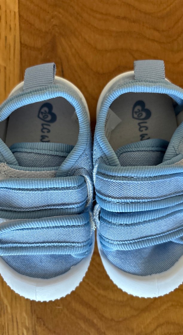 Mavi Erkek Bebek İlk Adım Ayakkabısı lcw - Görsel 2