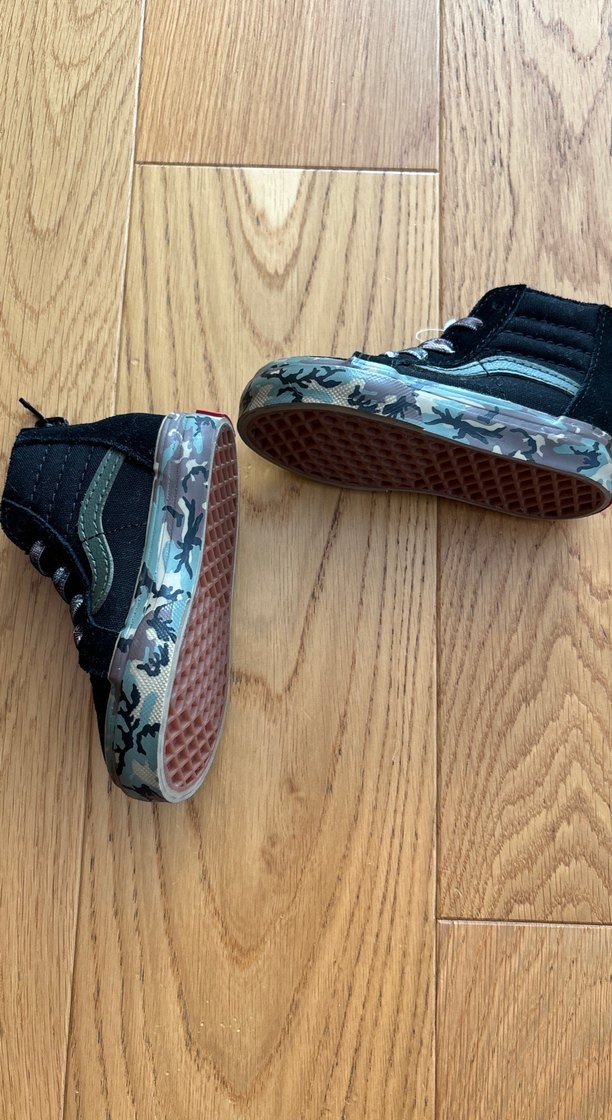 Erkek Çocuk Siyah Spor Ayakkabı Vans - Görsel 2