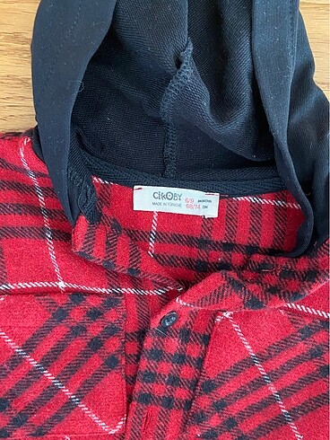 Erkek bebek kalın gömlek - Görsel 2