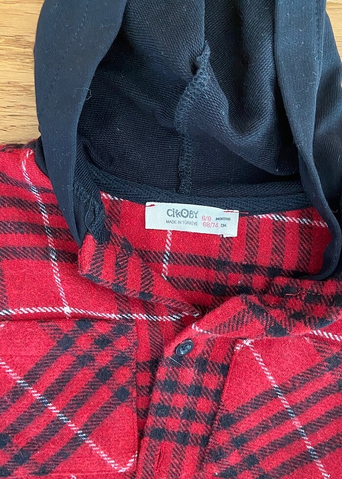 Erkek bebek kalın gömlek - Görsel 2