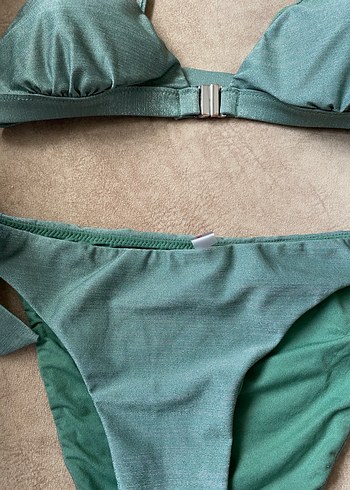 Turkuaz İpli Kadın Bikini Takımı - Görsel 2