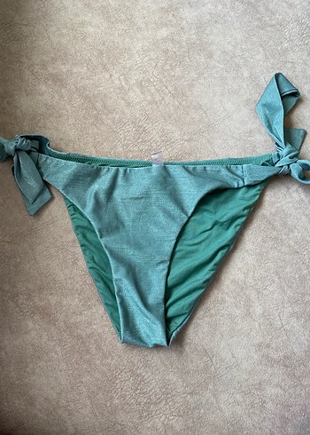 Turkuaz İpli Kadın Bikini Takımı - Görsel 6