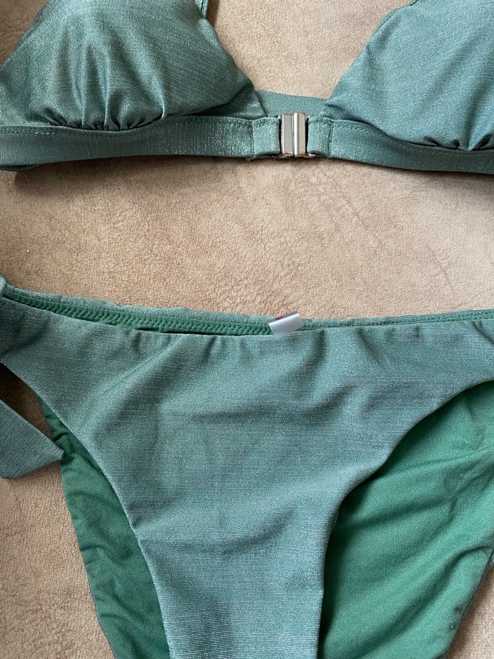 Turkuaz İpli Kadın Bikini Takımı - Görsel 2