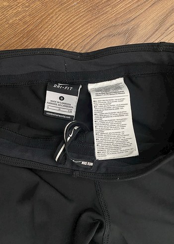 Siyah Kadın Nike Spor Tayt - Görsel 4