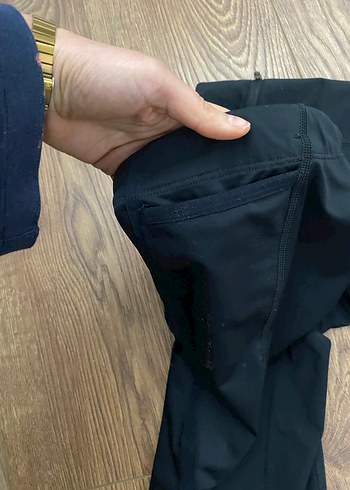 Siyah Kadın Nike Spor Tayt - Görsel 7