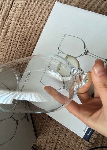 Şeffaf Uzun Saplı Kadeh - Görsel 2