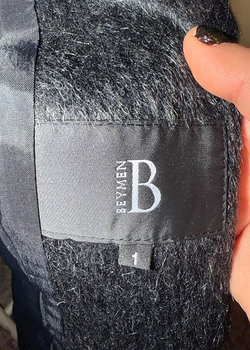 Düğmeli Gri Midi Kadın Kaban - Görsel 3