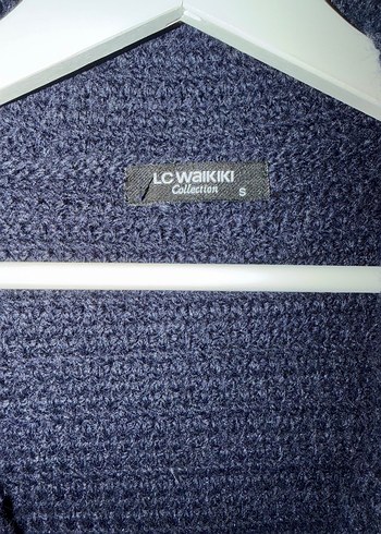 Erkek Lacivert Örgü Hırka Ceket - Görsel 3