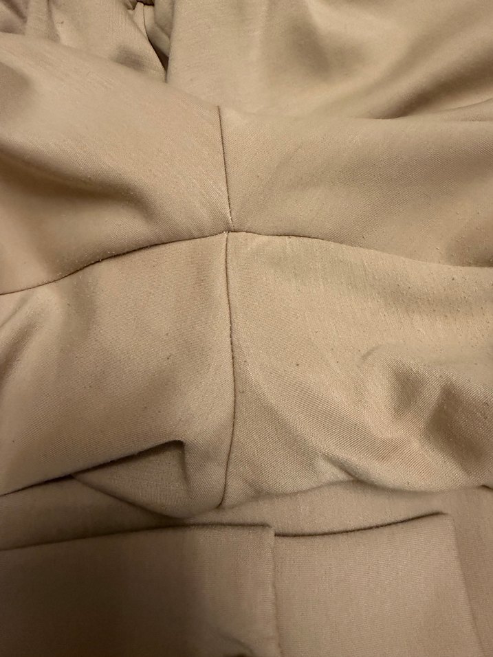 Bej Kapüşonlu Salaş Kadın Sweatshirt - Görsel 3