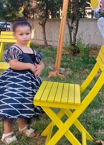 Özel dikim 3yasa uygun sadece doğum günü için bir kez giyildi