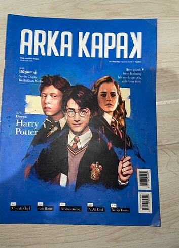 2018 Arka Kapak Dergileri