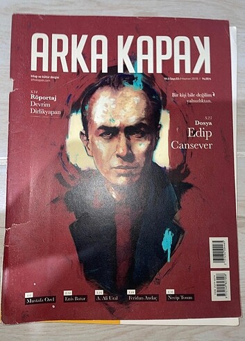  Beden Renk 2018 Arka Kapak Dergileri