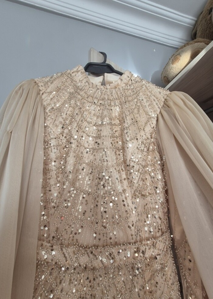 Pelerinli abiye  - Görsel 3