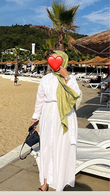 Beyaz elbise