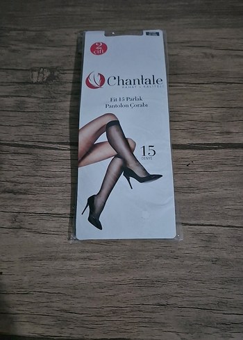 Chantale 15 Denye Parlak Pantolon Çorabı