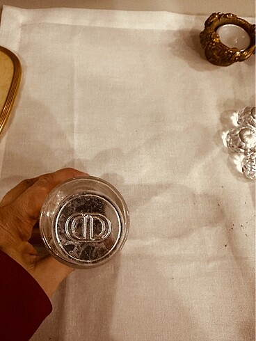 Dior CD orjinal boş parfüm şişesi