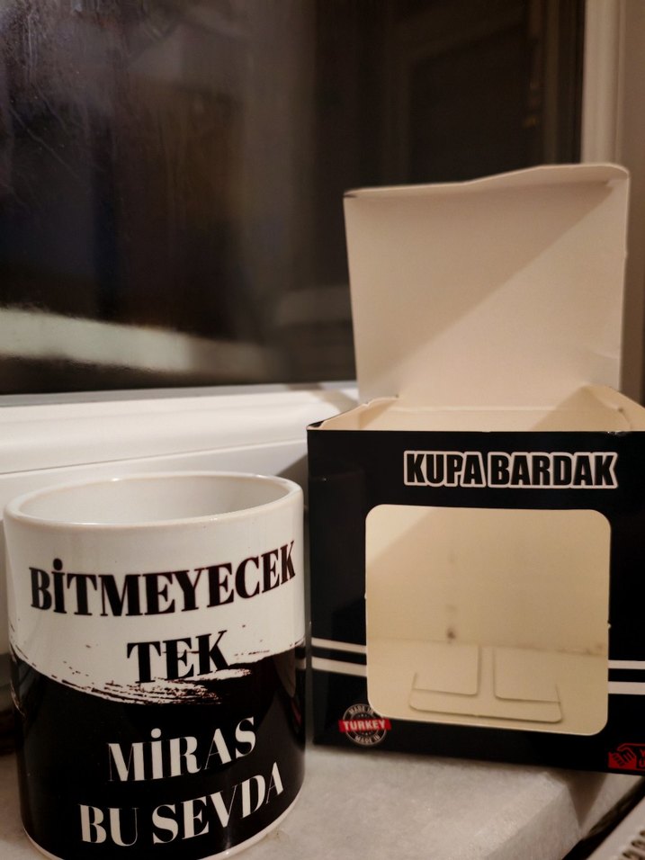 10 Numara Futbol Temalı Beyaz Kupa - Görsel 3