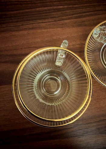 Porgold 165 ml Goldline Çay Bardak Seti - Görsel 3