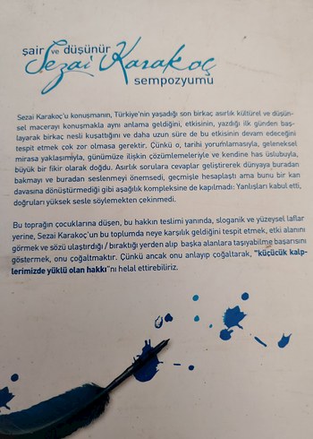 Şair ve Düşünür Sezai Karakoç Sempozyumu - Görsel 8