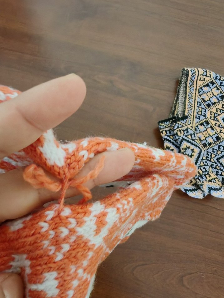 El Yapımı Örgü Çoraplar - Görsel 4