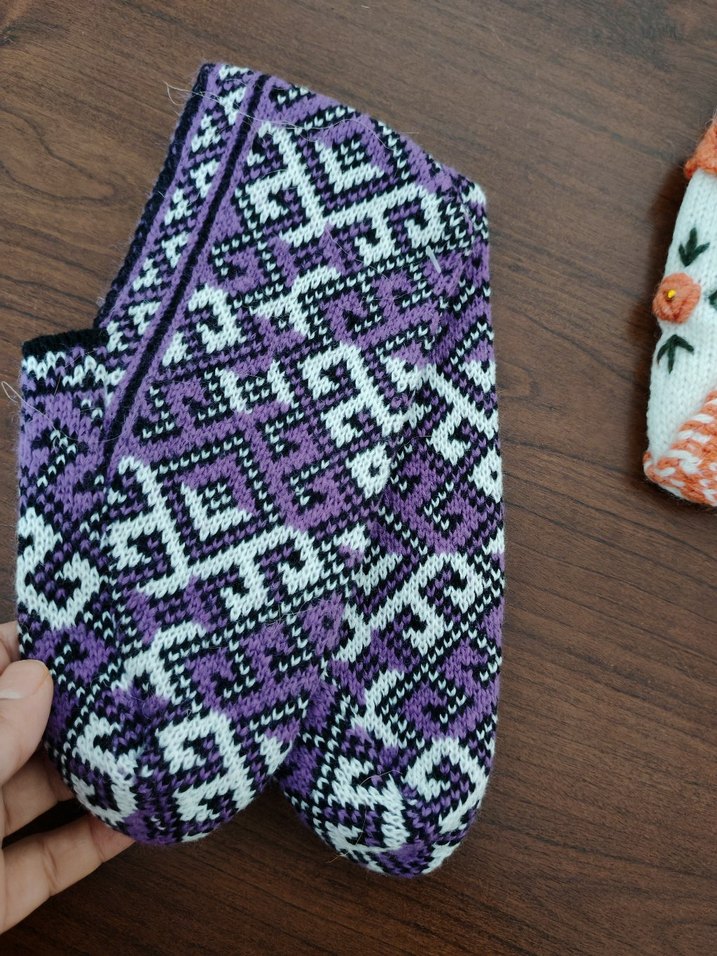 El Yapımı Örgü Çoraplar - Görsel 3