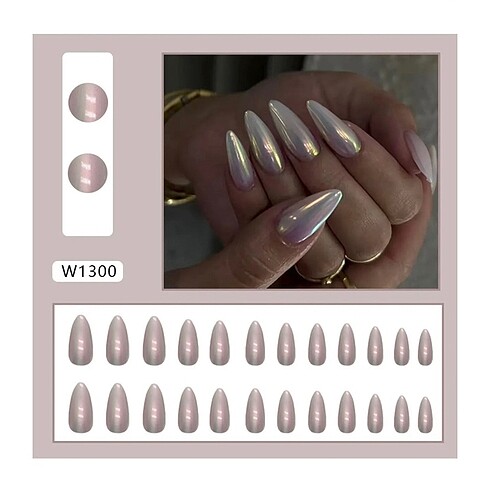 y2k nails takma tırnak glazed donut