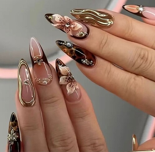y2k nails - takma tırnak