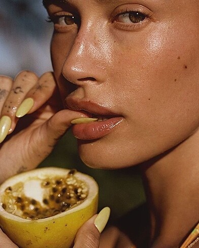 Beden glazed butter yellow nails - takma tırnak
