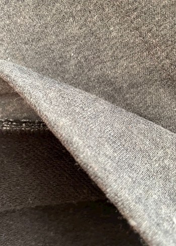 Gri Kapüşonlu Kadın Sweatshirt - Görsel 3