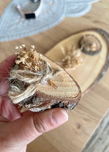 Bohem Tarzı Ahşap söz tepsisi - Görsel 3