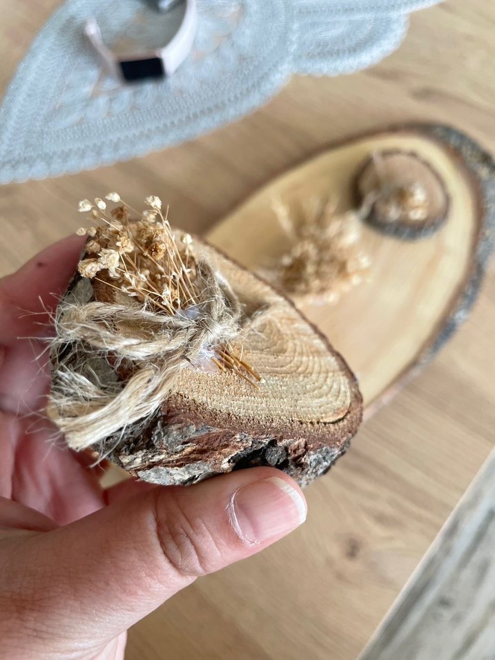 Bohem Tarzı Ahşap söz tepsisi - Görsel 3