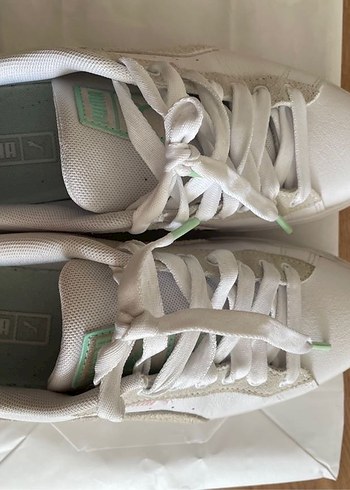 Puma Beyaz Platform Topuklu Spor Ayakkabı - Görsel 3