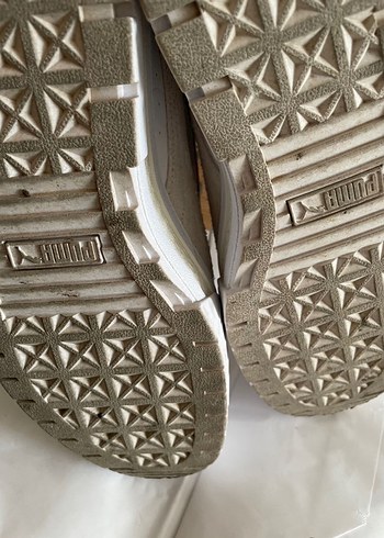 Puma Beyaz Platform Topuklu Spor Ayakkabı - Görsel 6