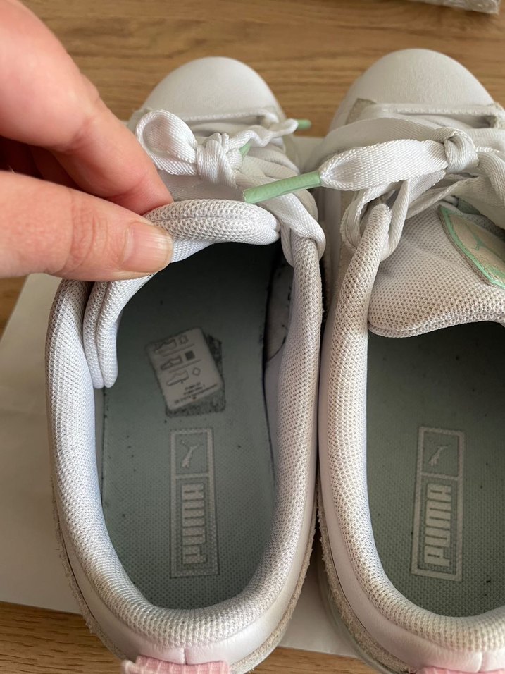 Puma Beyaz Platform Topuklu Spor Ayakkabı - Görsel 5