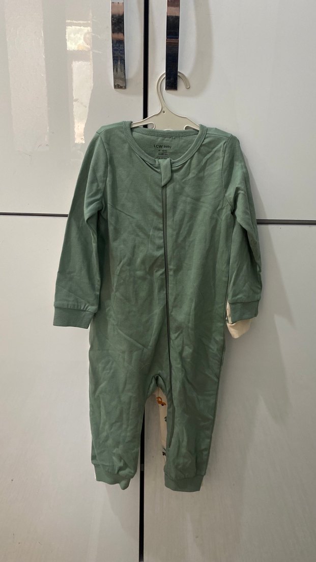 Uzun Kollu Bebek Tulum - Araba Desenli - Görsel 2